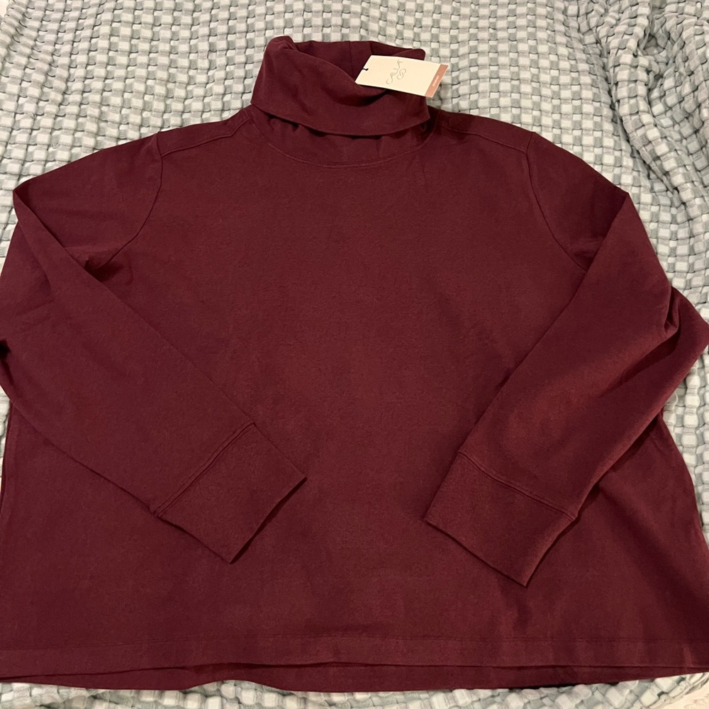 NWT ladies XXL Calia turtleneck sweatshirt